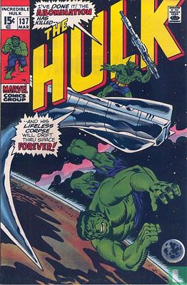The Incredible Hulk 137 - Afbeelding 1