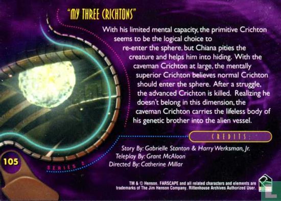The primitive Crichton seems to be the logical choice to re-enter the sphere  - Bild 2