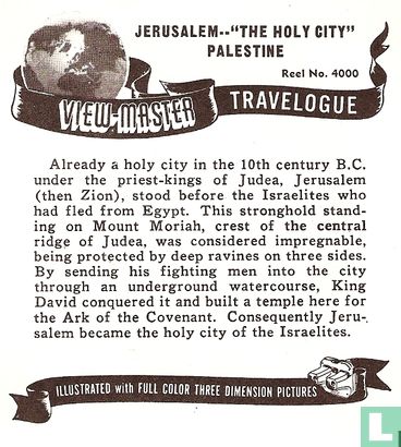 Jerusalem, "The Holy City" - Bild 3