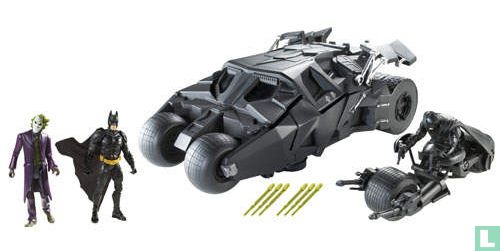 Stealth Launch Batmobile Tumbler and Bat-Pod - Image 1