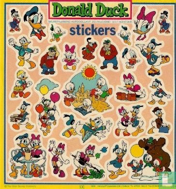Donald Duck Stickers