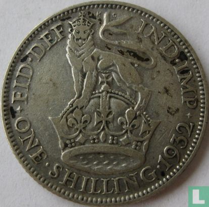 Verenigd Koninkrijk 1 shilling 1932 - Afbeelding 1