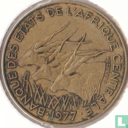 Centraal-Afrikaanse Staten 10 francs 1977 - Afbeelding 1