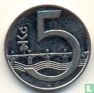 République tchèque 5 korun 1994 (b) - Image 2