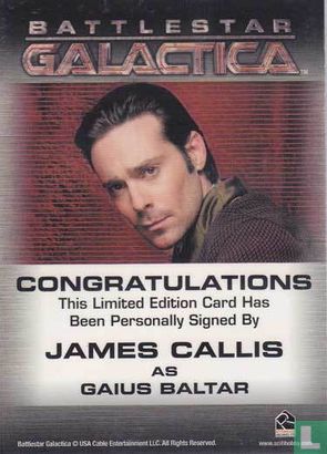 James Callis as Gaius Baltar - Afbeelding 2