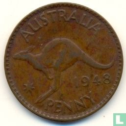 Australien 1 Penny 1948 (ohne Punkt) - Bild 1