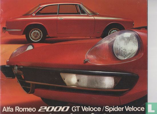 Alfa Romeo 2000 GTV /  Spider Veloce - Image 1