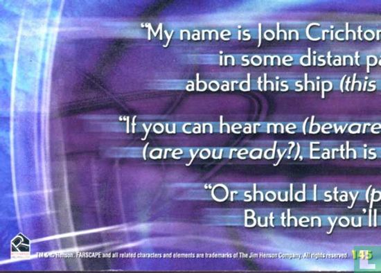 "My name is John Crichton ... - Afbeelding 2