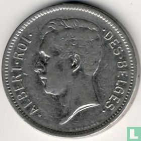 Belgique 5 francs 1931 (FRA - position A) - Image 2