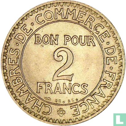 France 2 francs 1921 - Image 2