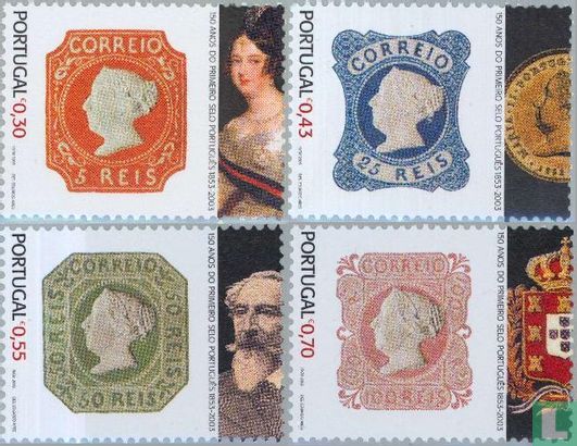 Stamps 1853 to 2003 Portugal