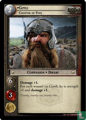 Gimli, Counter of Foes - Image 1
