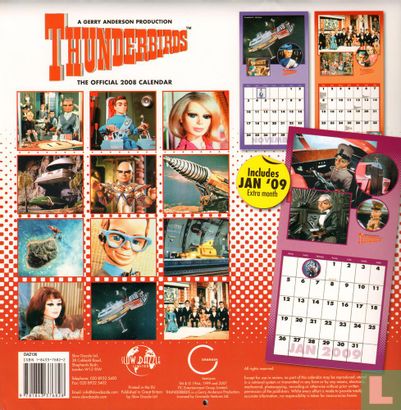 Thunderbirds Calendar 2008 - Image 2