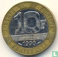France 10 francs 1990 - Image 1