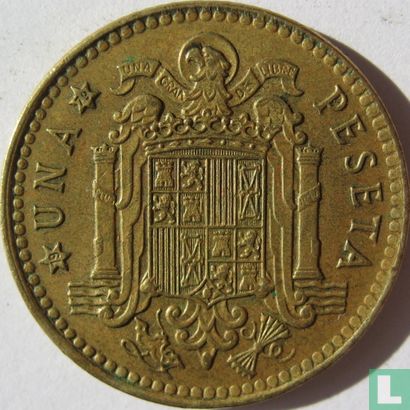 Spain 1 peseta 1975 (1979) - Image 1