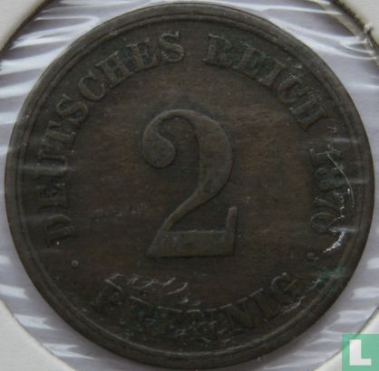 Deutsches Reich 2 Pfennig 1876 (D) - Bild 1