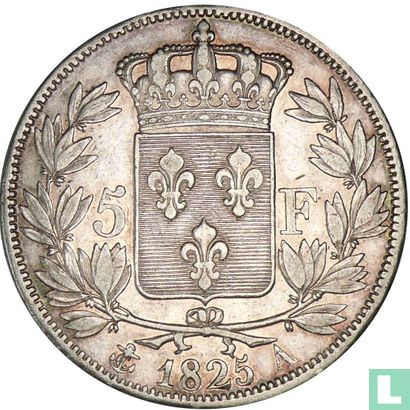 Frankrijk 5 francs 1825 (A) - Afbeelding 1