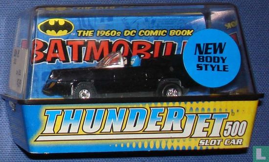 Thunderjet 500 DC Comic Book Black Batmobile Tuff-ones  - Afbeelding 1