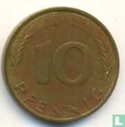 Duitsland 10 pfennig 1990 (A) - Afbeelding 2