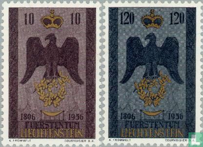 1956 Onafhankelijk Liechtenstein 150 jaar (LIE 87)