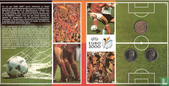 Nederland en België combinatie set 2000 "European Football Championship" - Afbeelding 3