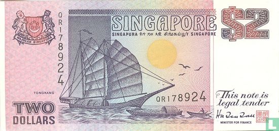 Singapur 2 Dollars - Bild 1