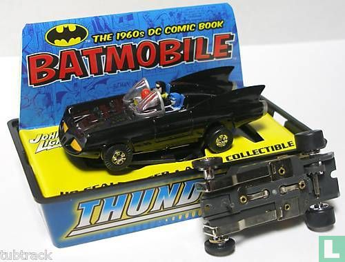 Thunderjet 500 DC Comic Book Black Batmobile Tuff-ones  - Image 2