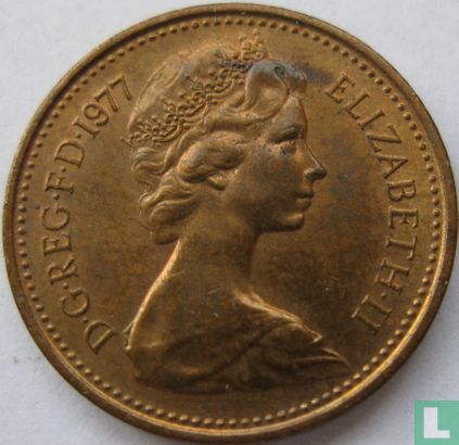 Vereinigtes Königreich 1 New Penny 1977 - Bild 1