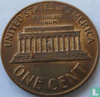 États-Unis 1 cent 1972 (D) - Image 2