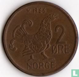 Noorwegen 2 Øre 1966 - Bild 1