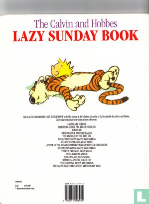 The Calvin and Hobbes lazy Sunday book - Afbeelding 2