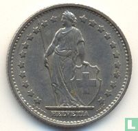 Suisse 1 franc 1968 (sans B) - Image 2