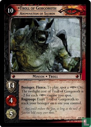 Troll of Gorgoroth, Abomination of Sauron - Bild 1