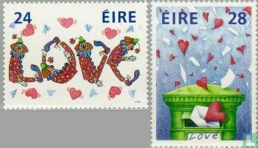 1988 LOVE Briefmarken (IER 236)