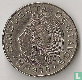 Mexique 50 centavos 1970 - Image 1