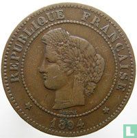 Frankrijk 5 centimes 1894 - Afbeelding 1
