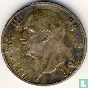 Italien 5 Lire 1937 - Bild 2