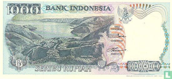 Indonesia 1,000 Rupiah 1994 - Image 1