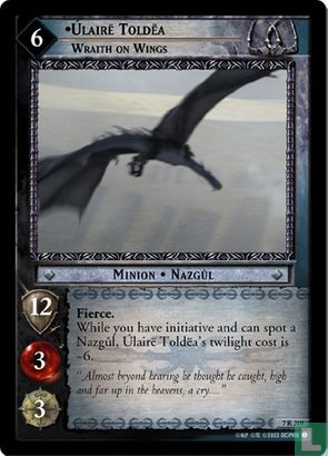 Úlairë Toldëa, Wraith on Wings - Bild 1