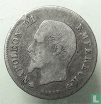Frankrijk 20 centimes 1860 (BB) - Afbeelding 2
