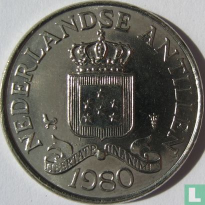 Nederlandse Antillen 25 cent 1980 - Afbeelding 1