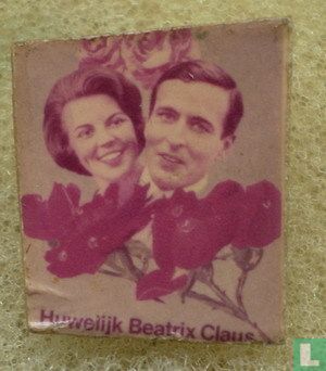 Huwelijk Beatrix Claus (with roses)