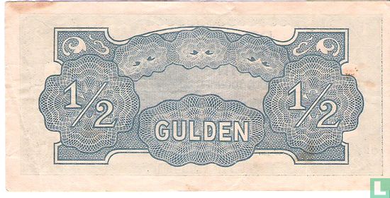 Dutch East Indies ½ Gulden - Image 2