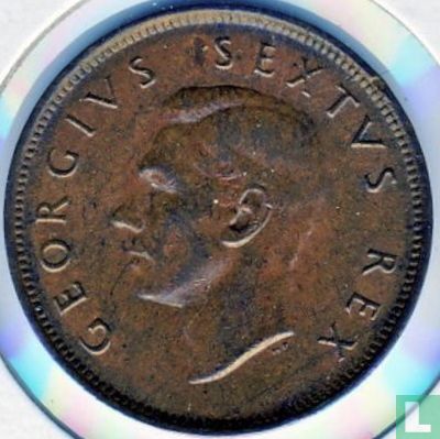 Afrique du Sud ½ penny 1949 - Image 2