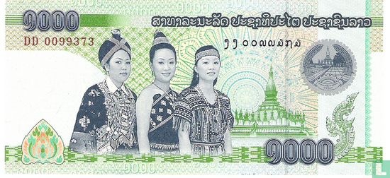 Laos 1.000 Kip - Image 1