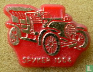 Spyker 1904 [or sur rouge]