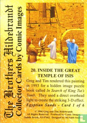 Inside the Great Temple of Isis - Afbeelding 2