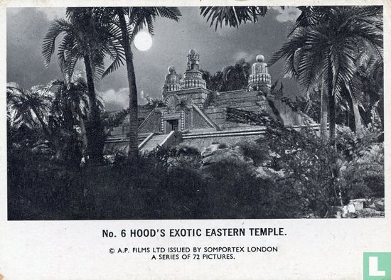 Hood's exotic eastern temple. - Image 1