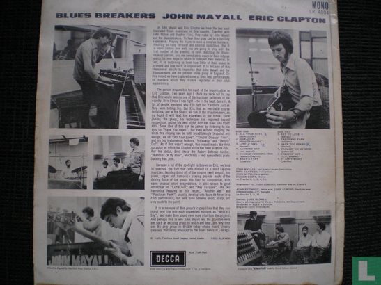 Bluesbreakers with Eric Clapton - Afbeelding 2