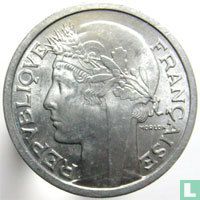 Frankrijk 1 franc 1957 (zonder B) - Afbeelding 2